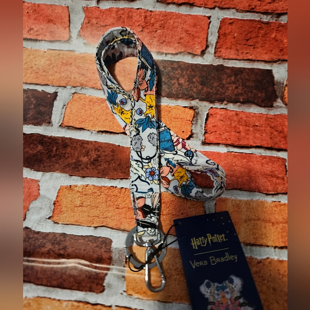 #615 Vera Bradley Harry Potter Herbology Lanyard